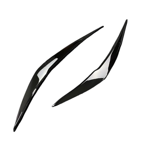 Paupières de phares aspect carbone BMW F20 F21 effet noir brillant sport