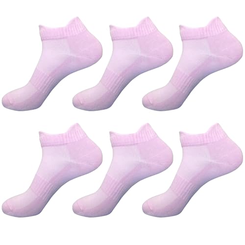 Image of Womens Anti Odor Breathable Moisture Wicking Sports Cotton Low Cut /Quarter Crew Socks for Athletes Foot