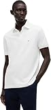 Tommy Hilfiger Polo de Manga Corta Hombre 1985 Regular Fit, Blanco (White), M