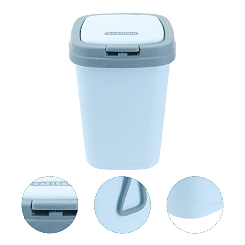 Caneca de basura con tapa y botón, capacidad 13 galones miniatura 6