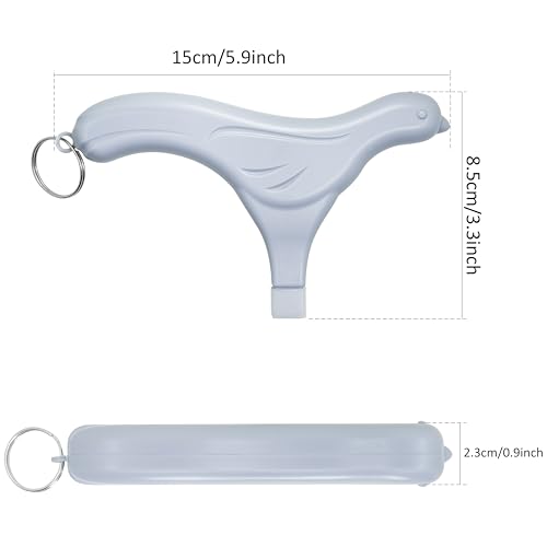 Image of Buckle Release Tool - Compatible with Baby Car Seat, Stroller, Vehicle Buckle & Other Push Button Device - Easy Buckle Release Aid for Arthritis, Long Nails & Elderly (Grey)