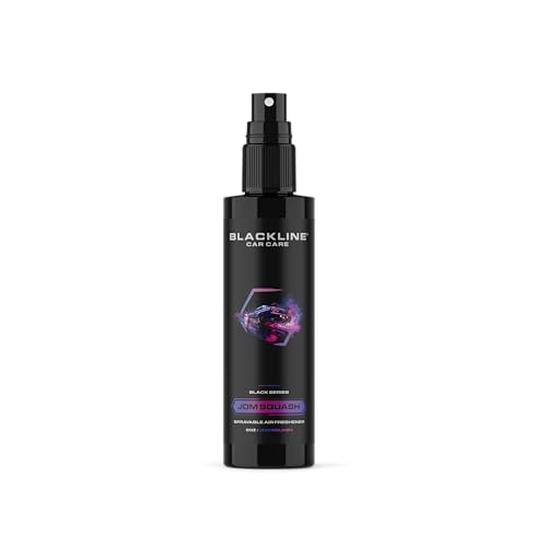Image of Blackline Car Care - JDM Squash Car Air Freshener Spray, Premium Odor Eliminator for Cars, Trucks, RVs, SUV, or Home Use - 8 fl OZ - Air Freshener - JDM Squash Spray