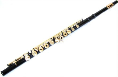 Black Open Hole Flute