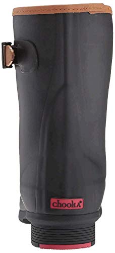 Chooka Women's Rubber Waterproof Solid Rain Boot with Memory Foam, Black, 7 M US - Thumbnail 3