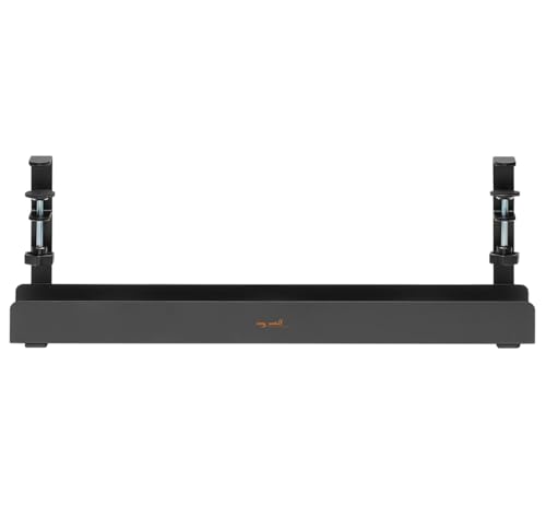 my wall Gestion des câbles de Bureau HZ45-1L - Montage Facile sur Table - Bornes à vis - Longueur : 600 mm - Largeur : 105 mm - Charge maximale : 5 kg - Guide-câbles pour Bureau