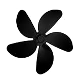 Leise ofenlüfterblätter – mit wärmeleitfähigkeit, geeignet für kaminlüfter, wärmebetriebene lüfter, ventilatoren usw., lüfterversorgung