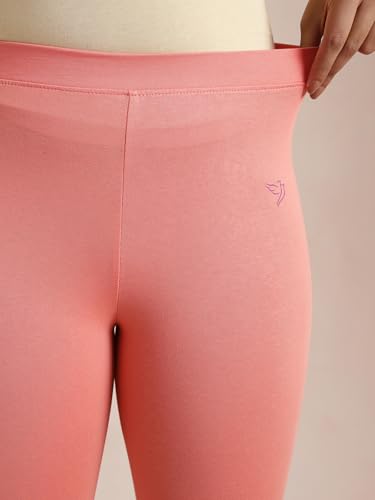 Image of TWIN BIRDS Tailored Cut and Classic Fit Super Stretchable Elastane Fabric Churidar Leggings for Women