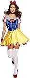 Smiffys womens Fever Fairytale Costume, With Dress adult sized costumes, Blue, X-Small US