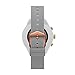 Fossil Women's Gen 4 Sport Heart Rate Metal and Silicone Touchscreen Smartwatch, Color: Rose Gold, Grey (FTW6025)