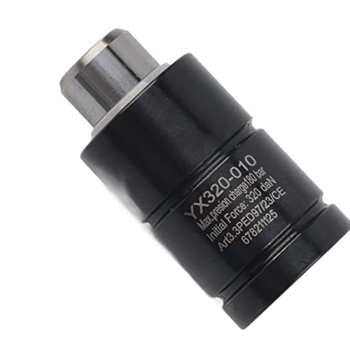 Haofy Cilindro de Resorte de Gas de Nitrógeno Industrial de Aleación con Presión Inicial de Larga 3200N para Suministros de Moldes (YX320-010)