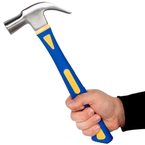 Kit Ferramentas Jogo de Chave Fenda Philips e Martelo Unha Cabo Emborrachado