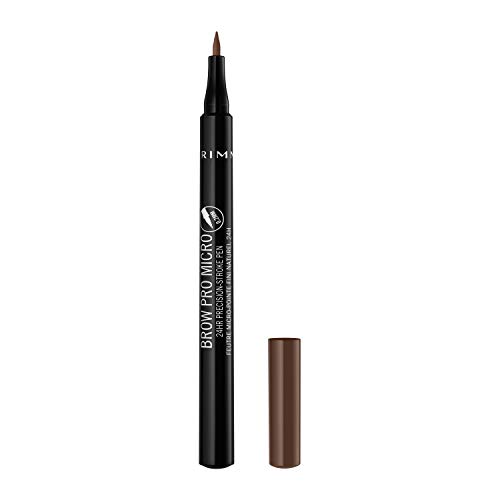 Rimmel Rimmel brow pro micro 24hr stroke pen in 003 soft brown, 0.31 Ounce