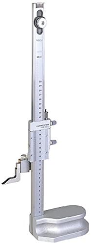 Mitutoyo 514-102 Medidor de altura Vernier, rango de 0.000-11.811 in, resolución de 0.001 in, precisión de -0.002 in, masa de 6.8 lbs