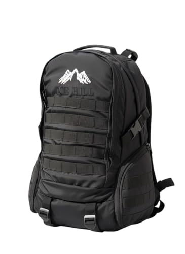 Ice Hill Backpack 25 L School and Collage Bag with Laptop Compartment & | 2 Compartment & 2 Pockets | Water-Resistant Durable | Ideal for Trekking,...