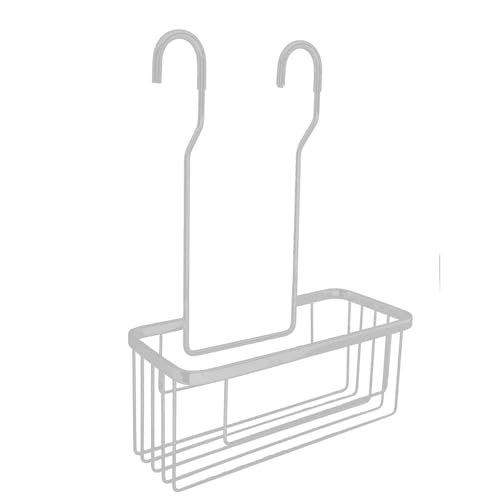 Panier porte-gel rectangulaire LLUN Kibath en aluminium blanc mat suspendre
