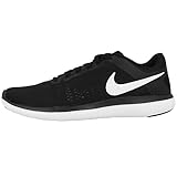 Nike Mens Flex RN 2016 Running Shoe Black/White/Cool Grey Size 10.5