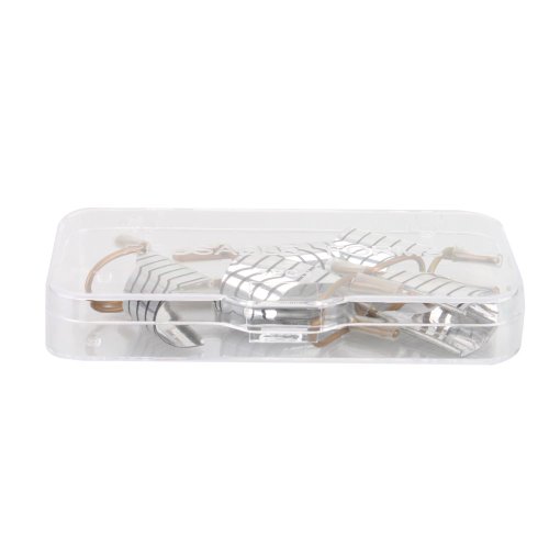 Olymstore 5 pack Moldes Reutilizables para Arte de Uñas miniatura 3