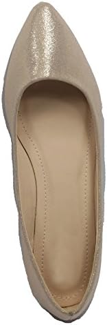 Walstar Women's Comfortable Point Toe Flat Pumps Shoes