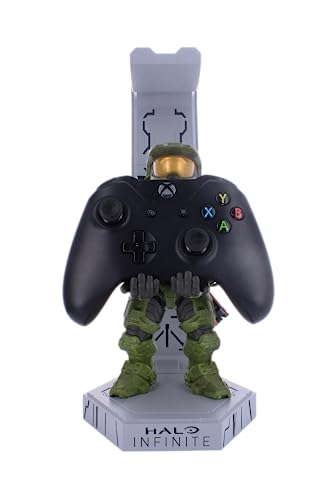 Cable Guys - Master Chief Deluxe - Docking Station with Headphone Stand, Gaming Accessories Holder & Phone Holder for Most Controller (Xbox, Play Station, Nintendo Switch) & Phone
