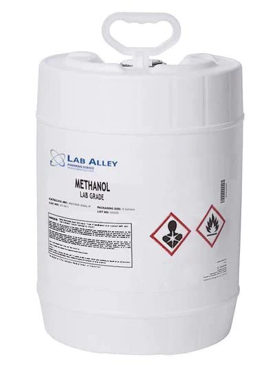Miniatura 3 de Metanol 99% grado de laboratorio, 5 galones