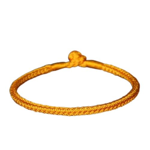 Bracelet pour couple en corde à main tibétaine, le lien discret des amoureux