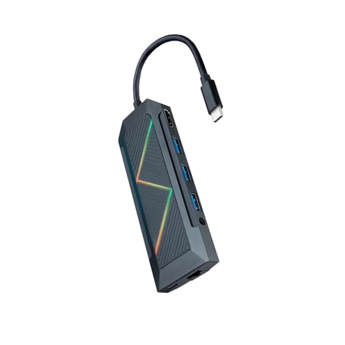 Hub USB-C pour résoudre le manque de ports sur ordinateur avec HDMI et RJ45