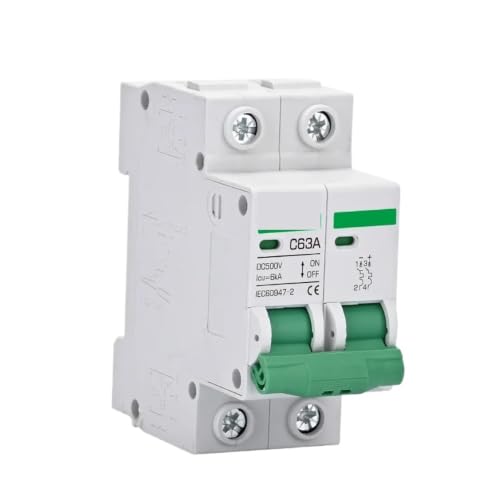 Interruptor fotovoltaico 2P DC1000V 16A para paneles solares y baterias