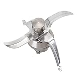 Queiting Mixmesser TM21 Küchenmaschine Mixmesser Edelstahl Küchenmaschine Ultrascharf Messerkreuz Inklusive Dichtung Ersatzteile für Küchenmaschinen für Vorwerk Thermomix