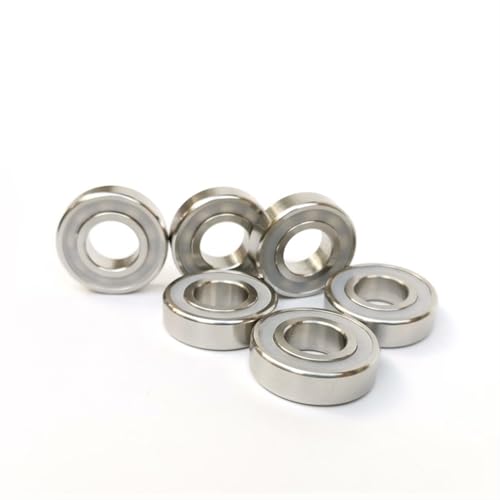 Rodamiento S6201 ZZ de acero inoxidable 316 con ranura profunda 2