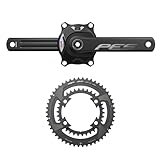 Magene 165mm Power Meter Crankset and QED 50/34 chainrings