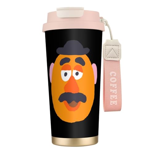 タンブラー ミスターポテトヘッド グッズ 水筒 コーヒーカップ コンビニカップ ステンレスボトル 保温保冷 ストロー付き 持ち運び 直接ドリップ 大容量 おしゃれ プレゼント