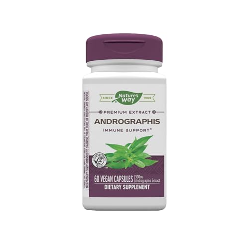 Nature's Way Premium Extract Andrographis, Immune Support*, 300 mg Andrographis Extract per serving,