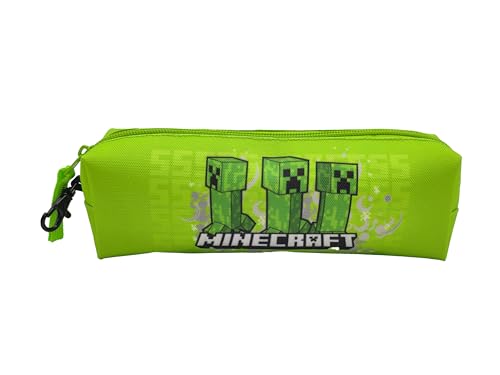 Set trolley Minecraft 3 pièces couleur verte avec boîte à lunch officielle - 4