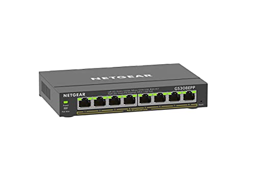 Netgear 8Port Switch 10/100/1000 GS308EPP
