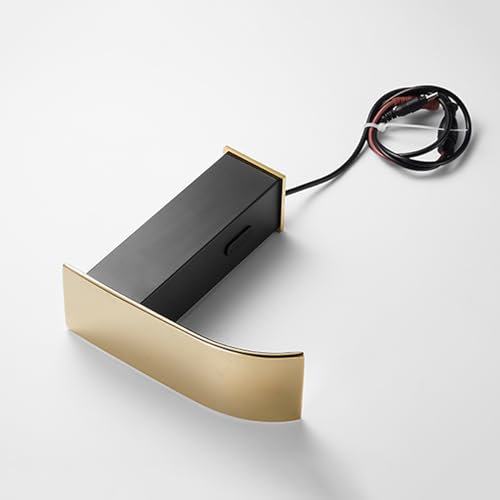 Grifo de baño automático con diseño de cascada cromado LWX 4