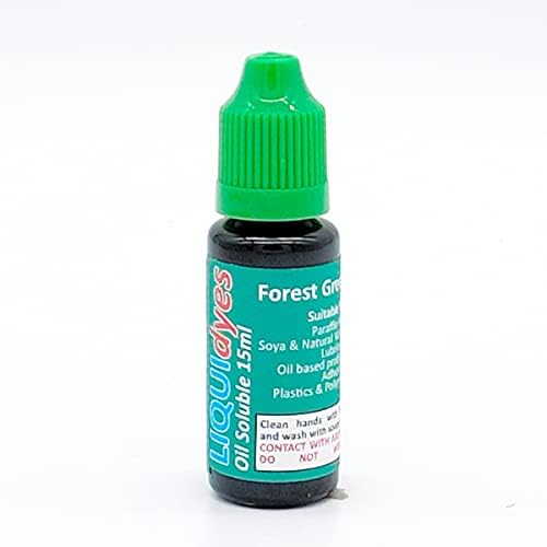 Liquid Candle Dyes 15ml Multiple Colours (Forest Green)