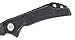 CRKT Seismic EDC Folding Pocket Knife: Heavy Duty Everyday Carry, Black Blade, Flipper Open, Deadbolt Button Lock, IKBS Ball Bearing Pivot, G10 Handle, Deep Carry Pocket Clip 5401K