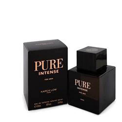 Pure Intense 3.4 Oz Eau De Toilette Spray By Karen Low New In Box For Men #TOP29
