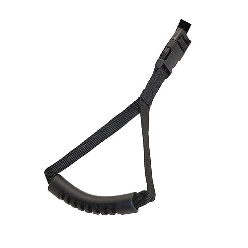 FOMIYES 車助手席用グラブハンドル 軽量 高齢者向け補助手すり スナップバックル式 簡単設置 車乗降りサポート 車内多用途 補助具