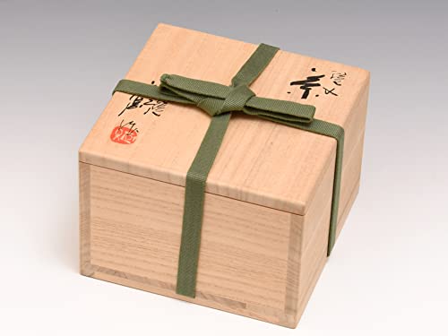 Amazon.co.jp: 松林玄衛（造）大淀焼 焼き締め茶碗 共箱 京焼 茶道具