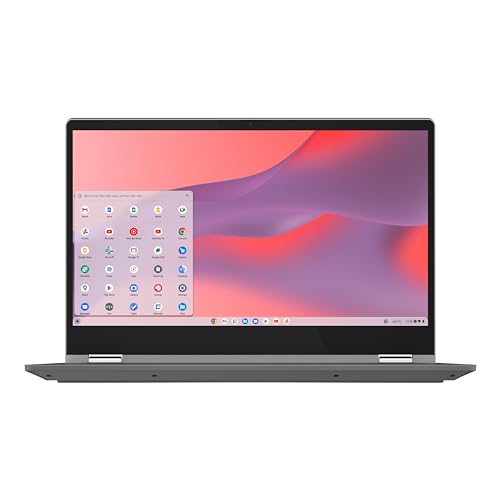 Lenovo - 2022 - Flex 5 - Chromebook 2-in-1 Laptop - Intel Celeron N5205U - 13.3" FHD Touch Display - 4GB RAM - 64GB Memory - UHD Graphics - Chrome OS by Lenovo - Image 2