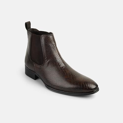 Image of Mochi Men's Slip On Closure Boots with Flat Sole