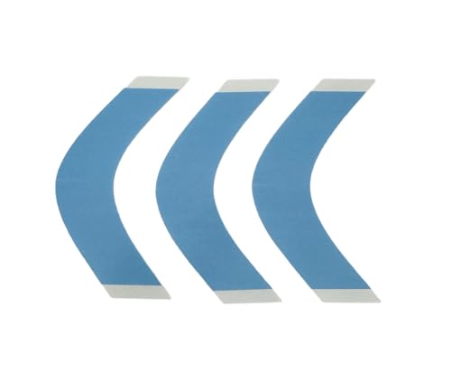 LUTTMANN® Lace Front Blue Liner A Contour - Sistema de sujeción para cabello Derma-Tec, 36 unidades, para todos los accesorios de cabello, pelucas y sistemas de cabello