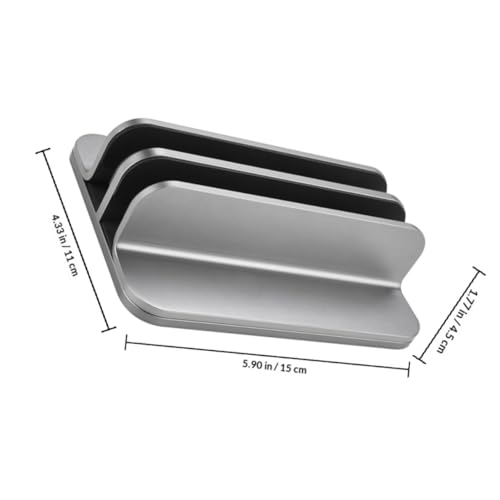 Soporte vertical para laptop ajustable de aluminio NUOBESTY miniatura 2