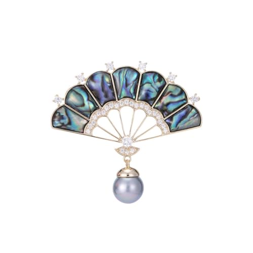 Broche chinoise cheongsam LNNSHX perles de culture fausses accessoire