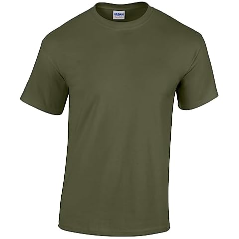 Olive/Army Green Unisex Cotton T-Shirt thumbnail