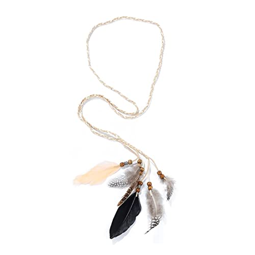 NIANOPKM Bohemian-Stirnband,Hippie Weiß Feder-Stirnband,Retrostil Tribal im Stil der Ureinwohner, Haarteile, Schmuck, Zubehör für Frauen und Mädchen NIANOPKM Bohemian-Stirnband,Hippie Weiß Feder-Stirnband,Retrostil Tribal im Stil der Ureinwohner, Haarteile, Schmuck, Zubehör für Frauen und Mädchen