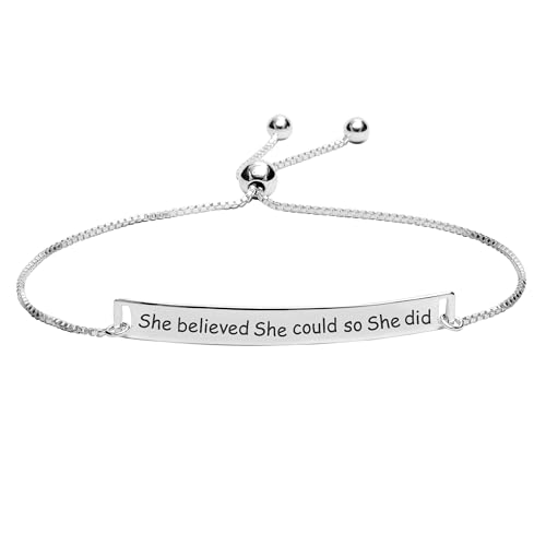 Image of TRUESILVER ACPL 925 Sterling Silver BIS Hallmarked Adjustable Sliding Bolo Bracelet for Women and Girls