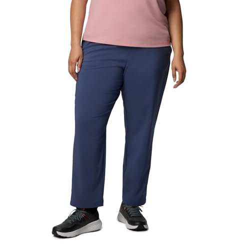 Columbia Womens Anytime Pull-On Pant II, Nocturnal, 1X