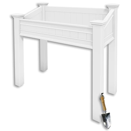 Prime Retreat Liberty Raised Garden Bed with Trowel Kit –